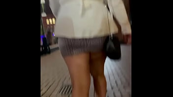 Preview 3 of Mom And Son Chudai Asli - Thick slag totters in micro skirt