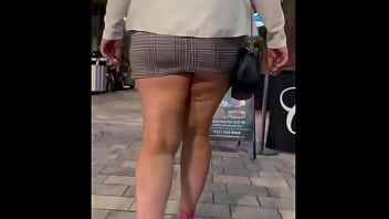 Preview 4 of Mom And Son Chudai Asli - Thick slag totters in micro skirt