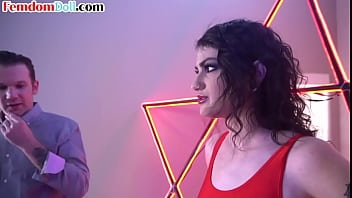 Preview 1 of Tight Kurea Asuka - Inked femdom pegging submissive ass during domination