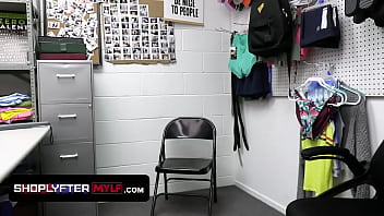 Preview 1 of Hd Madrasi Porn Video Download - Fit Shoplyfter Milf Gets Stripped And Cavity Searched In The Back Office Of The Security Guard