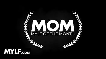 Preview 1 of Hard Fruck - Mylf Of The Month - Big Titted Milf Gets Stuffed By Her Husband And Stepson For Thanksgiving Day