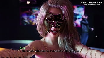 Preview 1 of Mom Fuck America - Being a DIK[v0.8] | Hot looking MILF in mask with a perfect body and a juicy ass rides a big cock | My sexiest gameplay moments | Part #43