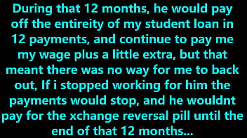 Preview 1 of Xnxx Vodeos - Sissy Caption Story: Bosses Orders