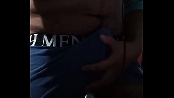 Preview 4 of Japanese Spa Boys - hot bored boy plays with his cock
