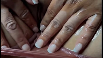 Preview 2 of Dr I Sins Hot - Bella Trice oils her big ass up