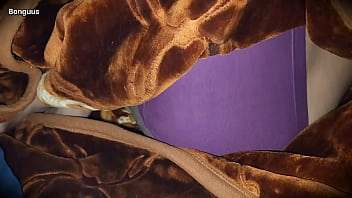 Preview 1 of Qqqq Xx - Sharing Blanket with my StepMom