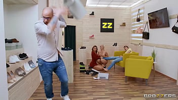 Preview 4 of Xxx Bf Dog - Foot Fetish Threesome / Brazzers  / download full from http://zzfull.com/sto