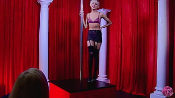 Preview 1 of Pakistan Xxxsb - LACEYSTARR - Pole Audition At The Club