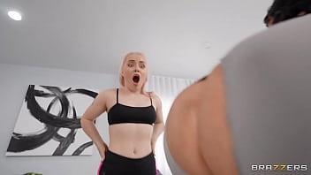 Preview 3 of Tichar Sax - Coach Domme Booty Camp / Brazzers  / download full from http://zzfull.com/camp