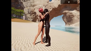Preview 2 of Mom Dad Gay Son - Maya X Shorty  // StandingKiss - foreplay //