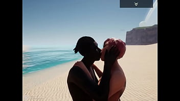 Preview 4 of Mom Dad Gay Son - Maya X Shorty  // StandingKiss - foreplay //