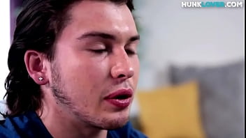Preview 1 of Mas Amigas - Hunky amateur jerks his unshaven shaft until spraying jizz