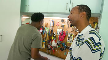 Preview 1 of Group Dare Dorm - Gia Derza double dildo solo then DP&#039_ed and DAPed by Jack and Scotty BBCs (with piss) BIW026