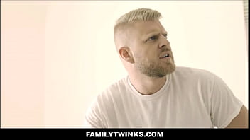 Preview 1 of Borrachas Y Durmidas - Twink Step Son Fucked By Inmate Step Dad Fresh Out Of Prison - Logan Stevens,  Lukas Stone