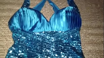 Preview 2 of Kiss Locksy Woboydy - Light Blue Satin Prom Dress