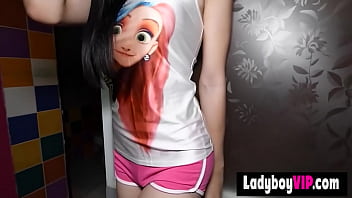 Preview 1 of Olin Play School Xxx - Thai ladyboy arrives for an all nighter