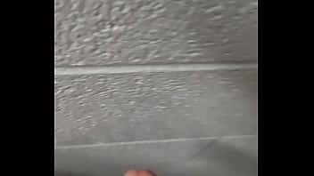 Preview 1 of Bollywood Ex - Me cumming in a bathroom that&#039_s outside