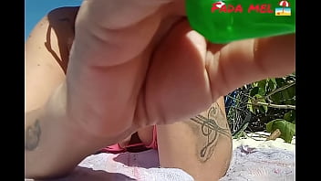 Preview 2 of Animals In Gals Sex - Me Masturbei Na Praia Com A Buceta Virada Pro Salva Vidas.V&iacute_deo Completo No Red.