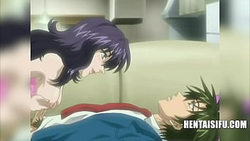 Preview 4 of Jasmine James Real - Horny MILF Caught Masturbating And Seduces Step Nephew- Hentai With Eng Subs