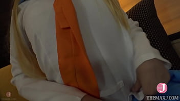 Preview 2 of Setop Sisetr - 【Hentai Cosplay】 Cute sch0ol uniform cosgirl gives hot blow job and make him finished by her hand! - Intro