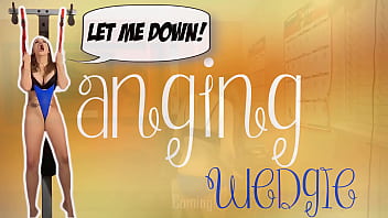 Preview 1 of Jormosti X - SUSPENDED WEDGIE - Preview - ImMeganLive