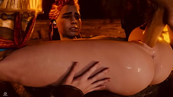 Preview 4 of Black Anty Sex - Aloy fucking hard