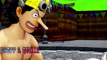 Preview 1 of In Swiming Poll - Usopp &amp_ Quelle Hentai