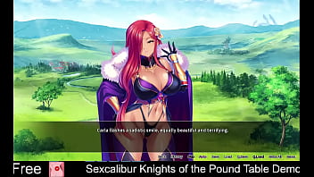 Preview 1 of School Taacher Xnxx With Stunden - Sexcalibur Knights of the Pound Table Demo