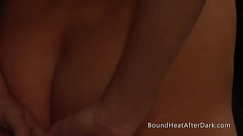 Preview 4 of Mom Son Poker Games - Submissive Lesbian Slave In Chains Whipped By Merciless Madame