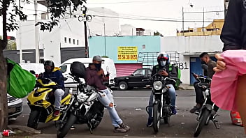 Preview 4 of Xxx Bond Video Play - Otaku sin bragas en publico