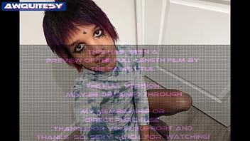 Preview 3 of Wwwxxxvideocom Downlod - Cosmic GOTHIC Trans Alien Femboy DRIVES YOUR EARTH MIND CRAZY WITH HER BIG PROBE   STELLAR SATIN Pantyhose [TEASER]