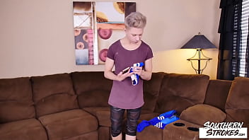 Preview 1 of Bf Vieo Xxx - SOUTHERNSTROKES Blond Skinny Twink Daniel Hausser Anal Plays