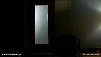 Preview 1 of Anna Bell Peakss - Private detective TS fuck cheating man