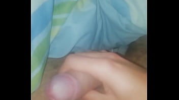 Preview 3 of Sex Xmnx - Masajeo mi verga en la cama