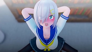 Preview 4 of Tamil New Sexe Filme - Kantai collection hamakaze deepthroat by kaotaro12