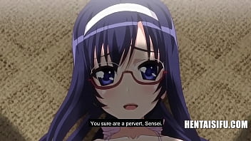 Preview 2 of Firs Time Six Virgen - Teen Student Falls For Her 30yo Sensei- Hentai With Eng Sub