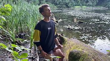 Preview 4 of Porn Videos Free - Naughty Teen Boy Jerking off in Public Park ,  I was almost Caught ! / Big Dick / Cute / Fat Cock /