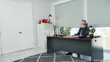 Preview 1 of Mature Forced To Strip Fuck - Hot Boss Means Business Angela White / Brazzers/ Enter XVPROMO on official site for discount