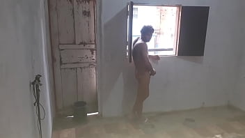 Preview 1 of Ass Aj Applegate - Joseph Britadeira batendo uma punheta na adrenalina de seus vizinhos ter visto loucura aventura louca