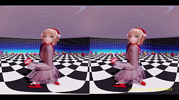 Preview 3 of Shared Family - vr180 uimm mmd 3d dance