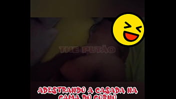 Preview 2 of Audrey Bee - CASADA adestrada na cama do corno