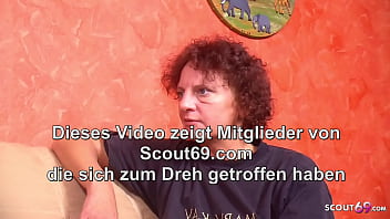 Preview 1 of Granny Hots Sex - Deutsche Oma und Opa ficken mit der reifen Nachbarin im FFM Dreier