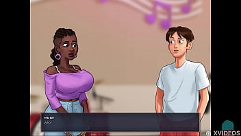 Preview 2 of Mom Son Frce - SUMMERTIME SAGA #49 &bull_ Trying to make the busty teacher happy