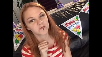 Preview 1 of Adriana Maria Anal - Sexy young whore with a piercing in her lip loves to finger her shaved pussy
