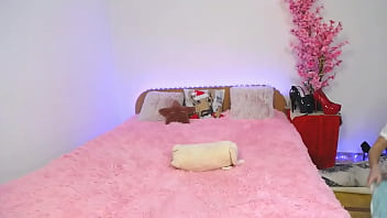 Preview 1 of Keiran Lee Raven Bay Rikki Six - In fishnet stockings,  I masturbate my clitoris and vagina,  get an orgasm in the form of a squirt and lick my fingers