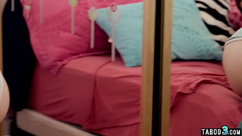Preview 3 of Boy And Girl Romance Sex - Blonde teen Dolly Leigh asks her lover to treat her like the whore she is