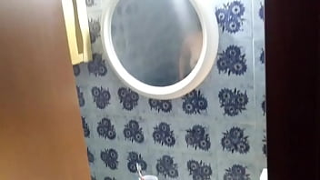 Preview 4 of Pakistani Sil Pack Sex - Watching on my Stepsister in the Shower,  Hidden Camera
