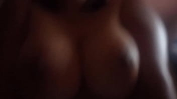 Preview 4 of Debt Pantyhose - Le grab&eacute_ sus tetas sin que se diera cuenta