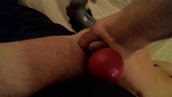 Preview 3 of Sanilion Xxxv - bottom slut opens his hole with XXL dildo