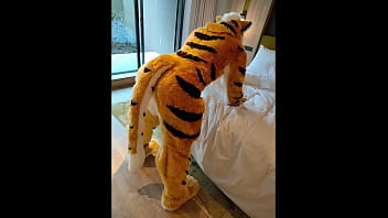 Preview 4 of New Busty Teen Porn - Fursuit butts #1